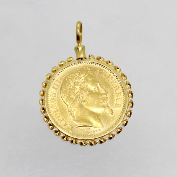 楽天市場】【中古】 18金枠 フランス革命200年記念メダル