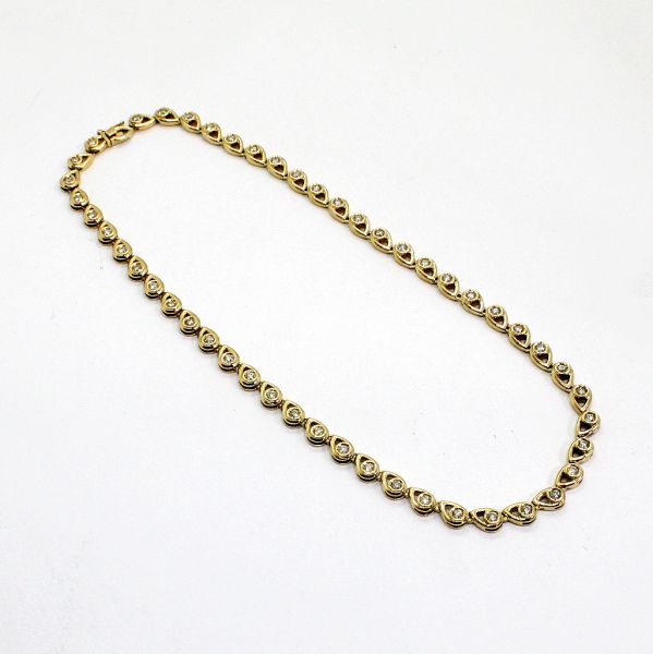 【中古】 １８金　ダイヤ　3.00ct　ネックレス｜Discount Store ANDOUSHOUJI