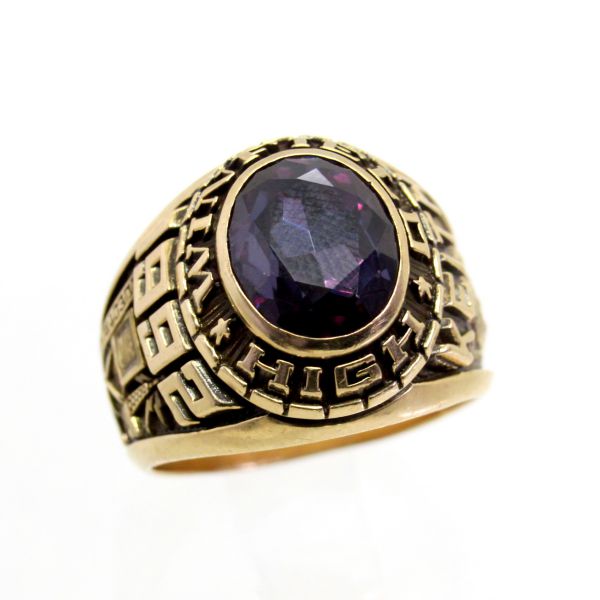 米軍放出品実物　海兵隊カレッジリング　BALFOUR GT 中古品1 楽天市場】BALFOUR バルフォア社製 カレッジリング 18号 10K