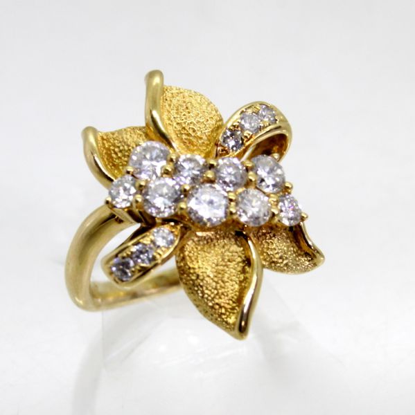 【中古】　１８金　ダイヤ　1.00ct　リング　7号｜Discount Store ANDOUSHOUJI