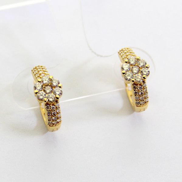 【中古】 18金 ダイヤ 計0.90ct ピアス|Discount Store ANDOUSHOUJI