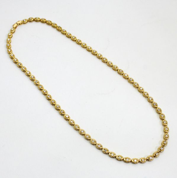 【中古】 18金 ダイヤ 2.0ct ネックレス|Discount Store ANDOUSHOUJI