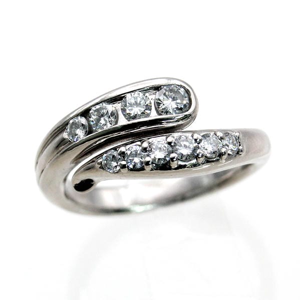 【中古】　プラチナ　ダイヤ　0.54ｃｔ　リング　14号｜Discount Store ANDOUSHOUJI