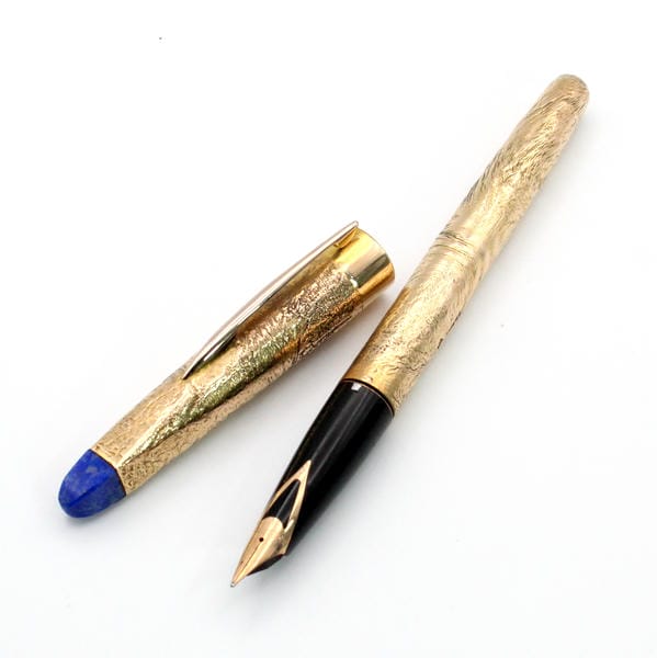 【中古】　万年筆　SHEAFFER シェーファー　ラピスラズリ　375（９金）外装｜Discount Store ANDOUSHOUJI
