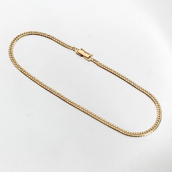 【中古】 １８金　6ｇ　六面　ダブル　喜平　アンクレット｜Discount Store ANDOUSHOUJI