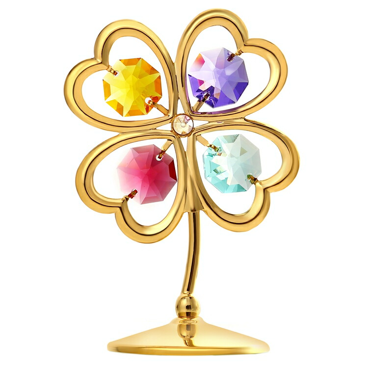 楽天市場】四つ葉のクローバー 置物 4 誕生日プレゼント ギフト