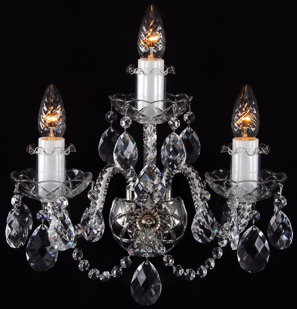 シャンデリア　ブラケット付き 楽天市場】ブラケット シャンデリア W-03 LED電球対応 3灯 照明器具