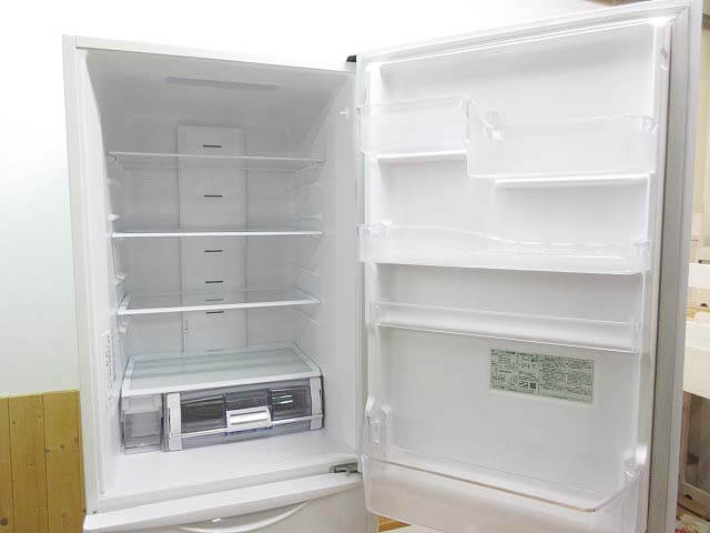 日立 冷凍冷蔵庫 R-S38JV HITACHI クリスタルドア 鮮度長持ち 3ドア