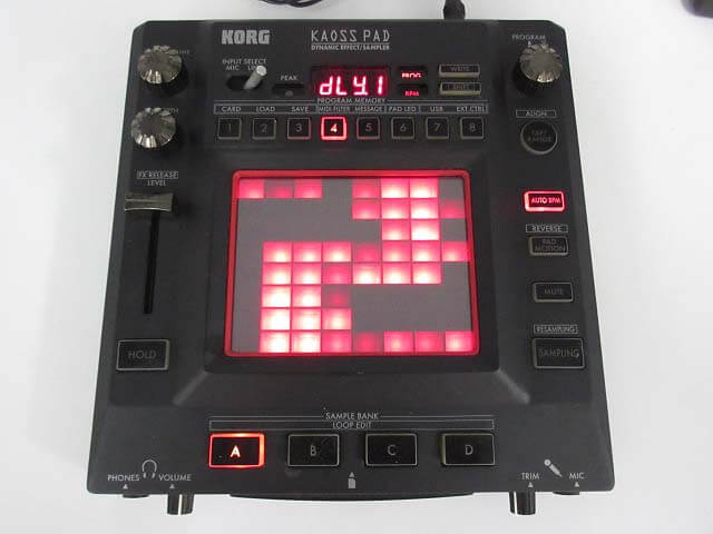 コルグ DJエフェクター カオスパッド ダンスミュージック DJ用 DTM