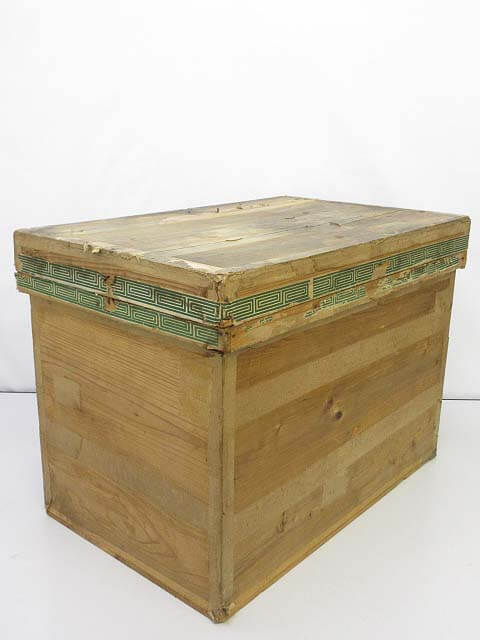 楽天市場】【中古】 茶箱 大型 木箱 木製 収納箱 御銘茶 昭和