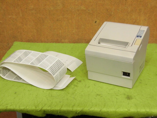エプソン TM-T88VI レシートプリンター M338B　ウーバーイーツ エプソン TM-T88VI レシートプリンター M338B ウーバーイーツ - メルカリ