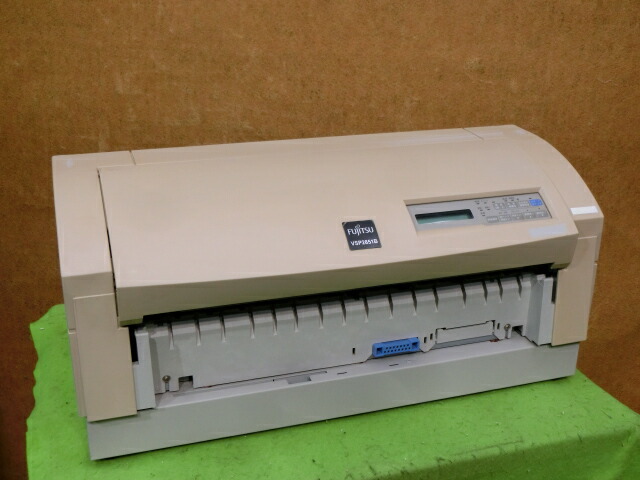 【中古】FUJITSU VSP2851B  多役立つことインパクトプリンタ作りつける テスト作業印字動くこと突き止める済み[B14931] ドットプリンタ-プリンタ-パソコン・周辺機器