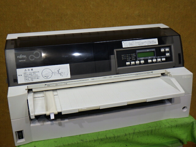【中古】☆現行機★ FUJITSU FMPR5430 水平型ドットプリンタ 前後トラクタ ＵＳＢ／パラレル接続 複写伝票(マニフェスト伝票、宅配便伝票等）等にどうぞ ◎印字動作はＯＫ◎印字抜けなし ▼現状品 [b15588]