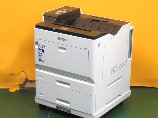 楽天市場】【大型商品】【中古】EPSON LP-S7100 使用26376枚 A3 カラーレーザープリンター 2段給紙 両面印刷 キャスタ台  CSCBN12B エプソン プリンター 本体 希少型番 [b13048] : 青空商事