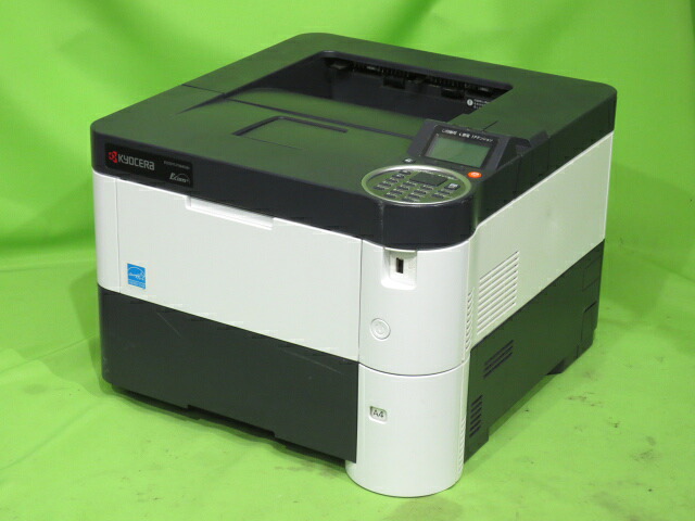 【中古】使用少6575枚 KYOCERA ECOSYS P3045dn A4 モノクロレーザープリンター 両面印刷標準 準現行型番 プリンタ 京セラ TK-3161機種 本体 コンパクト [b15695]