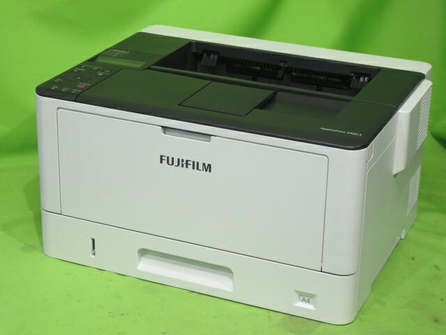 【中古】使用わずか62枚 FUJIFILM ApeosPrint 3360 S 純正消耗品装着 A3 モノクロレーザープリンター 現行機種 本体 [b16167]｜青空商事