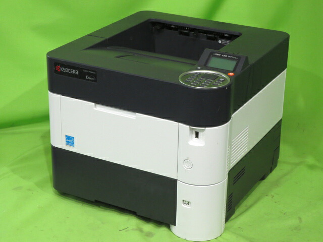 【中古】使用少2412枚 KYOCERA ECOSYS P3060dn TK-3191機種 高速印刷60PPM A4 モノクロレーザープリンター 京セラ 本体 コンパクト [b16182]｜青空商事