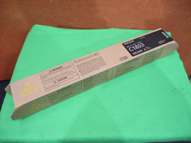 高い素材 RICOH リコー 純正 MP トナーキット C1803 イエロー Y