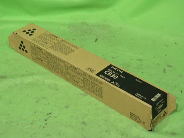 【未使用】RICOH 純正 IPSiO SPトナー C830 ブラック 箱痛み ◆ SP C831 / C830 用 リコー 60-0518 カラープリンタ用 [B13070]