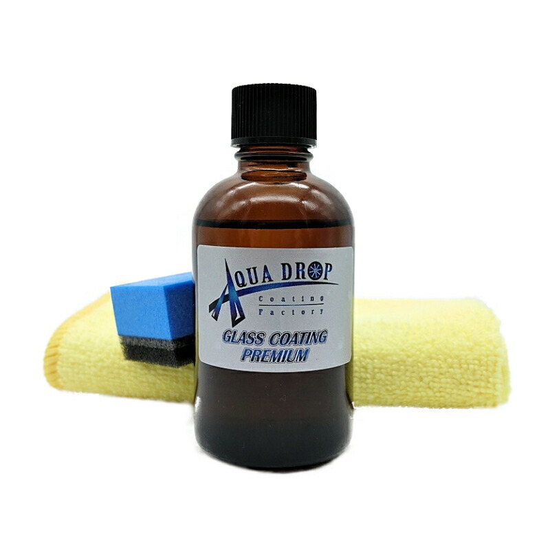 楽天市場 P60 アクアドロップ 硬化系 ガラスコーティング剤 Aquadrop Glass Coat Premium 60ml Aquadrop Coating Factory