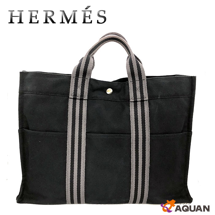 極美品　エルメス HERMES フールトゥPM オールレザー　ブラック　黒 楽天市場】HERMES エルメス フールトゥ トートPM フールトゥPM
