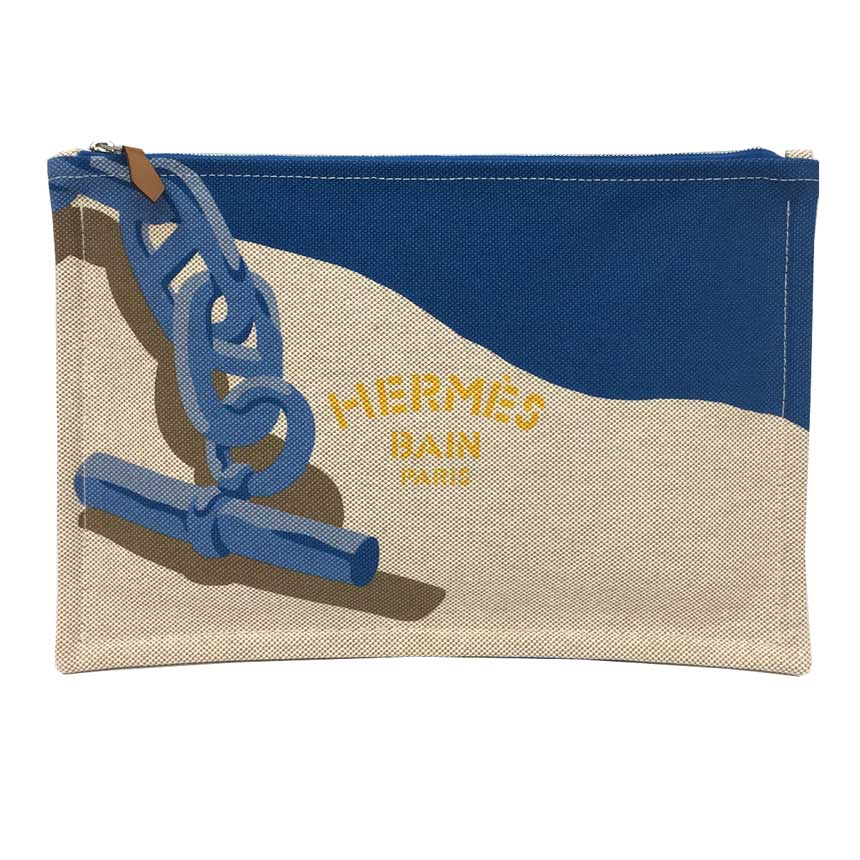 楽天市場】超希少 エルメス HERMES ヨッティングフラットポーチ NEW