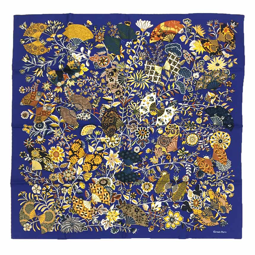 HERMES　エルメス　スカーフ　カレ90　JEU DE SOIE　aq8024 エルメス カレ90 Jeu de Soie シルクゲーム スカーフ シルク