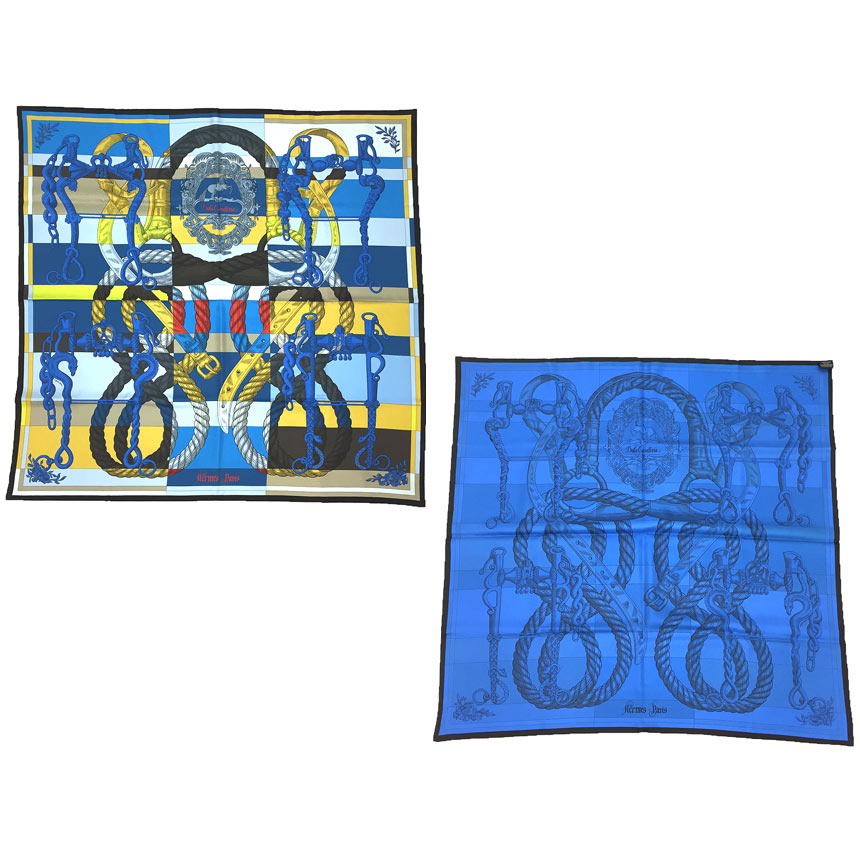 楽天市場】美品 HERMES エルメス カレ90 Della Cavalleria