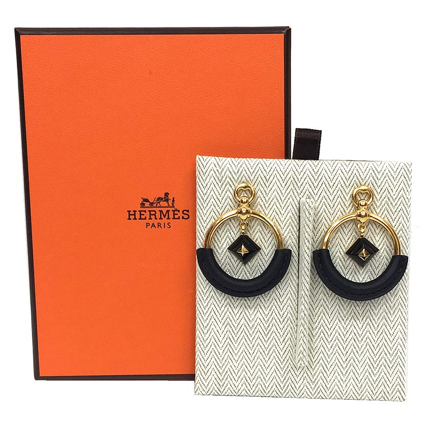 HERMES  ループピアス　さやの品 HERMES ループピアス さやの品 ピアス 《ループ》 | Hermès
