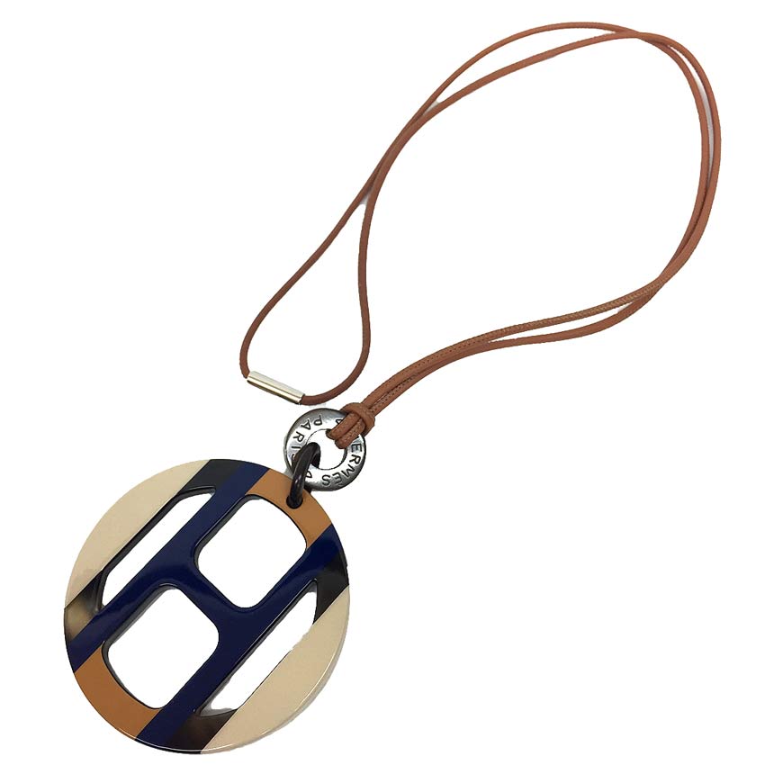 HERMES ストラップ Ipso lanyard ペンダント ネックレス 直営店 HERMES ストラップ Ipso lanyard ペンダント ネックレス 直営店