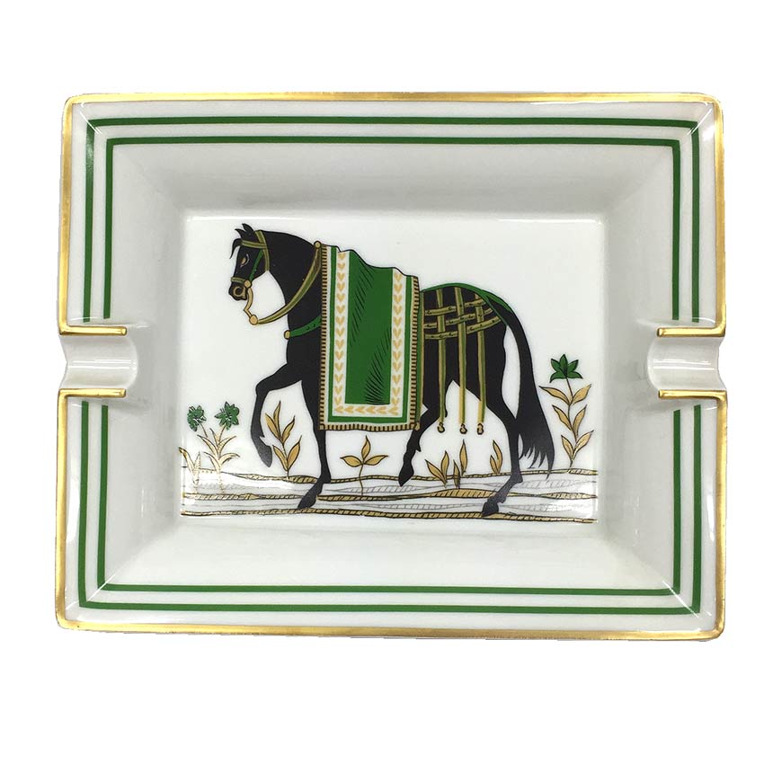 楽天市場】【質コニシ】【HERMES/エルメス】灰皿 馬 ホース アニマル