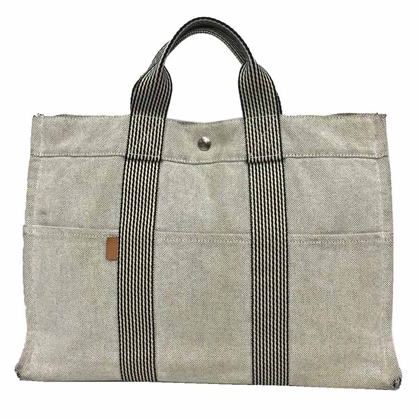 楽天市場】HERMES ニューフールトゥ MM ハンドバッグ トート