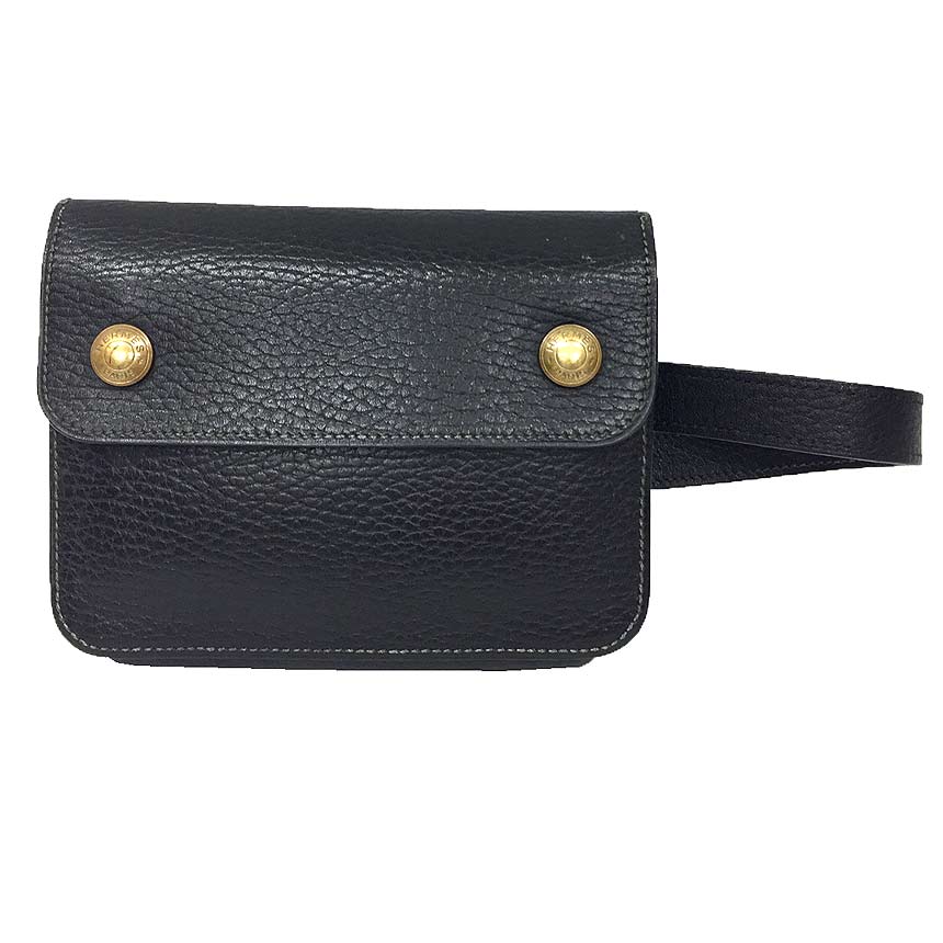 正規品 美品 エルメス ポシェット グリーン バッグ ポーチ 【AN14187】 エルメス ポシェットグリーン/お洒落ポーチ | エルメス買取販売