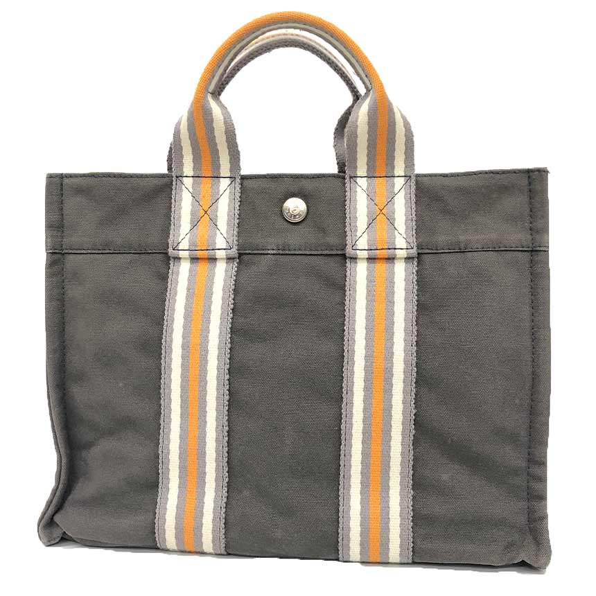 HERMES エルメス フールトゥPM トートバッグ ハンドトート グレー 銀座限定【中古】エルメス　バック aq12353