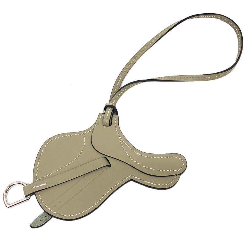レア物 エルメス HERMES 御徒面子惹きつける パドック 乗り組み員(鞍) Padock Sailor SAUGE スイフトレザー 保護すること箱付【新古品】【未当て嵌める品】【中古】エルメス 札入れ小物 aq12375