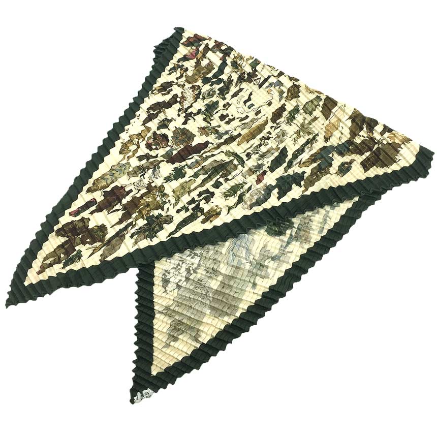 楽天市場】【アパレル】HERMES エルメス プリーツスカーフ カレ『Les