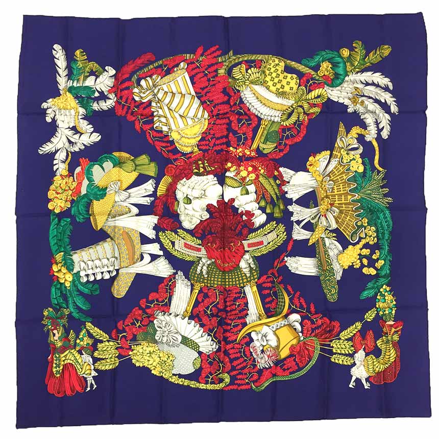 楽天市場】【アパレル】HERMES エルメス カレ90 スカーフ 大判