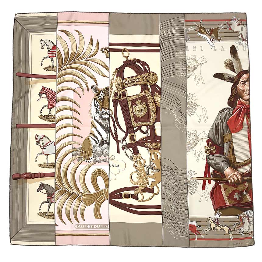 新品未使用 エルメス シルクスカーフ シュヴァル・シレーヌ アリス・シャーリー エルメスカレデザイナー アリス・シャーリーさん最高 | 今日もスカーフ