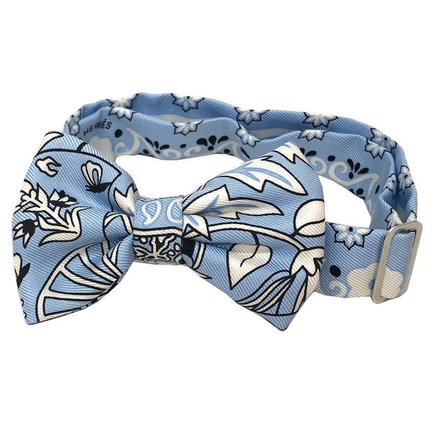 HERMES 蝶ネクタイ　ヌーパピヨン 楽天市場】HERMES エルメス 蝶ネクタイ NOED PAPILLON EN CARRE ヌー