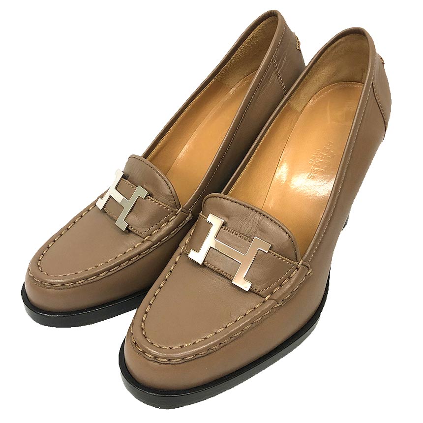 楽天市場】HERMES エルメス コンスタンスローファー Hロゴ