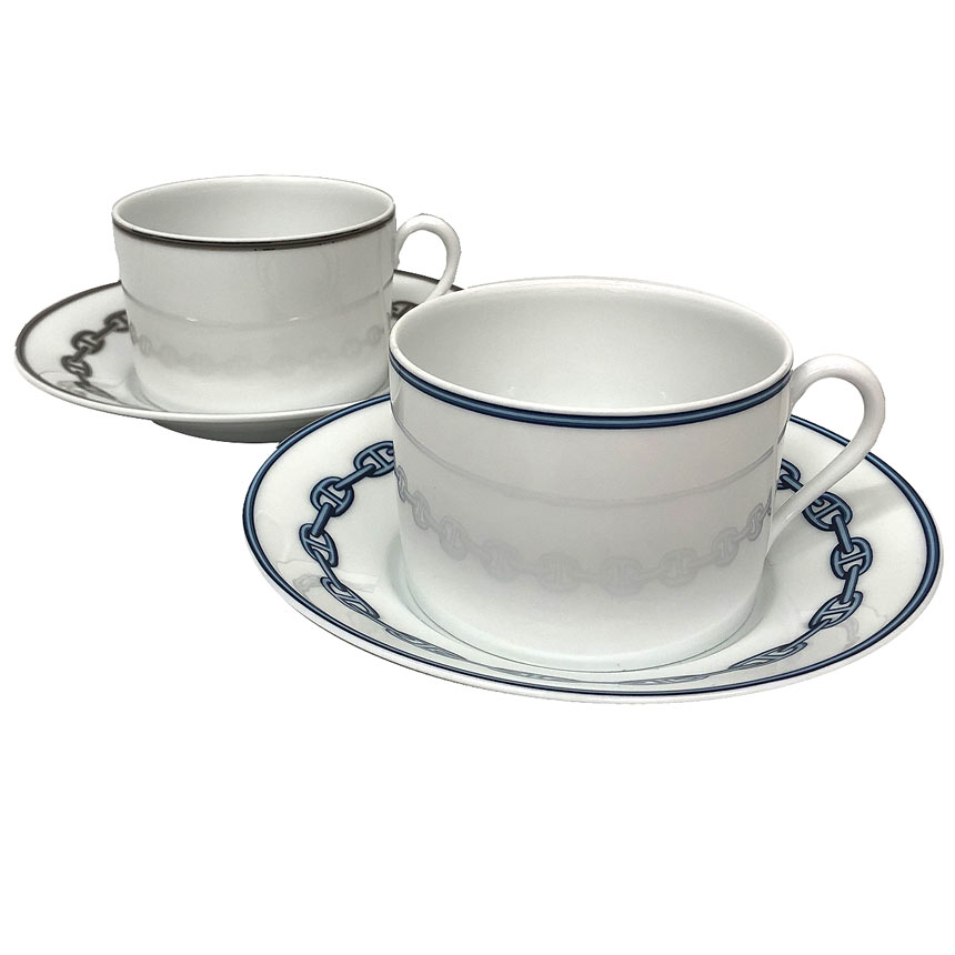 楽天市場】HERMES エルメス/シェーヌダンクル カップ&ソーサー ペア