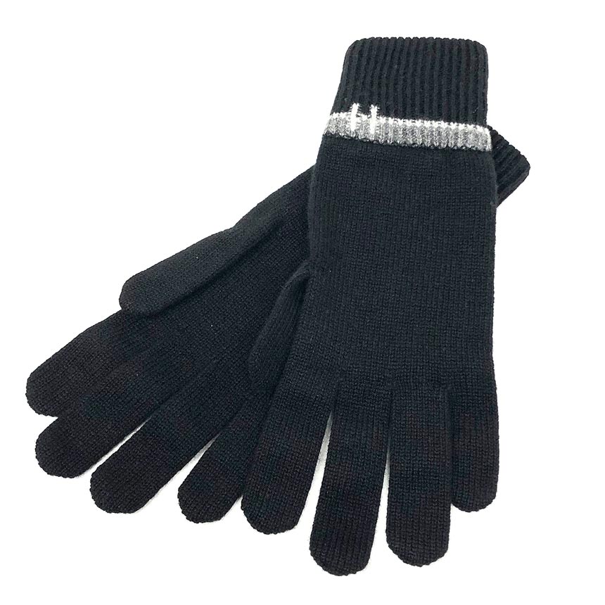 HERMES エルメスJacob ジェイコブ グローブ 地球儀 M大きさ メンズ カシミール 黒いこと 黒【未当て嵌める】【新品】【中古】エルメス 服飾小物 aq12760