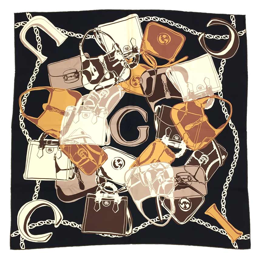 楽天市場】【GUCCI/グッチ】 429394 キングスネーク/蛇 大判 スカーフ