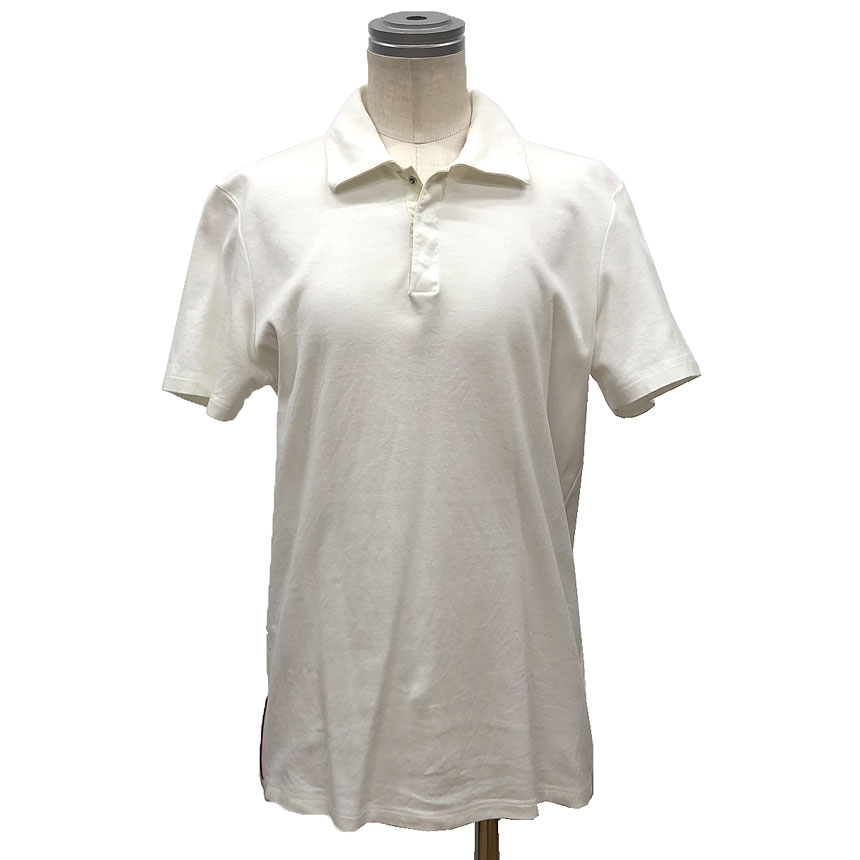 楽天市場】プラダ ポロシャツ PRADA SJJ887 BIANCO PIQUET 難有り