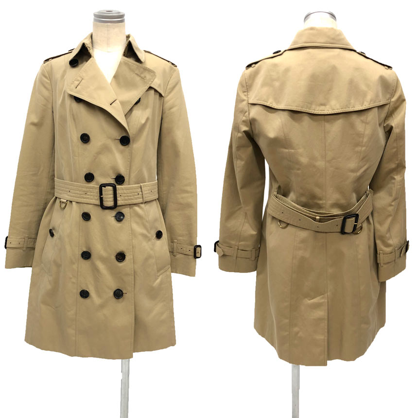 楽天市場】バーバリー レインコート フード付 36 トレンチコート