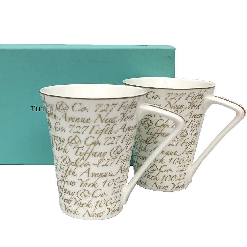 ティファニー TIFFANY Co カラースプラッシュ マグカップ TIFFANY & Co. (ティファニー) マグカップ イエロー Pink Tulip