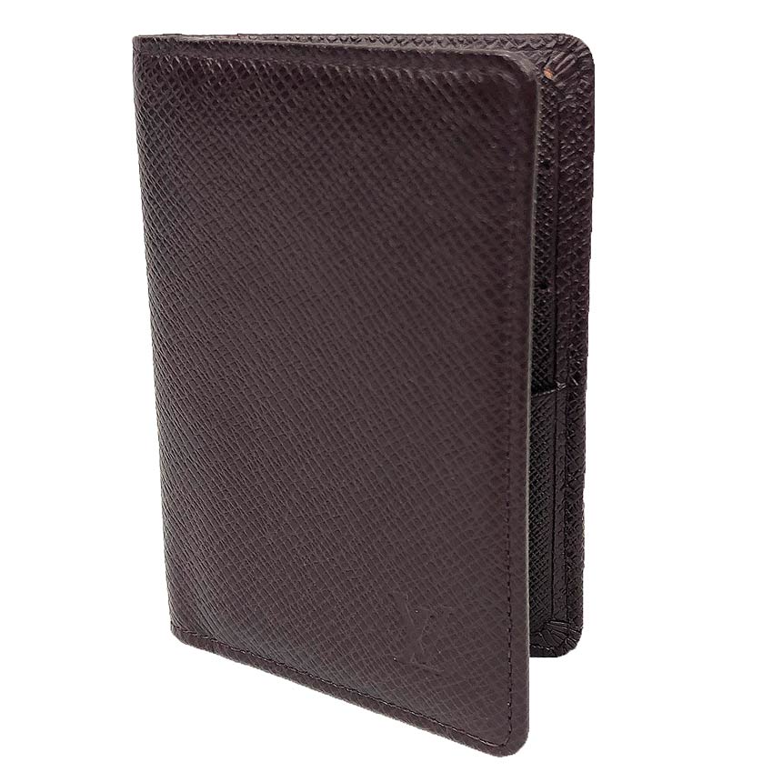 ルイヴィトン　LOUIS　VUITTON　タイガ　カードケース　オーガナイザードゥポッシュ　M30516　カードホルダー　アカージュ　ヴィトン　財布小物【中古】 aq12559