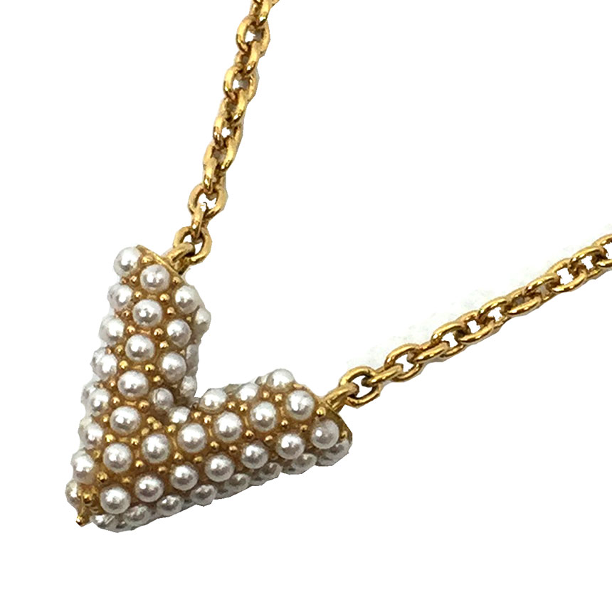 ルイヴィトン コリエ エセンシャルV ペルル ネックレス ゴールド　LV パール 楽天市場】【ジュエリー】LOUIS VUITTON ルイ ヴィトン コリエ