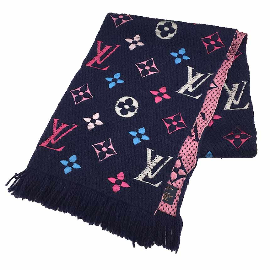 ☆激安王☆LOUIS VUITTON エシャルプ ロゴマニア レインボー ヴィトン M70899 エシャルプ ロゴマニア レインボー マフラー
