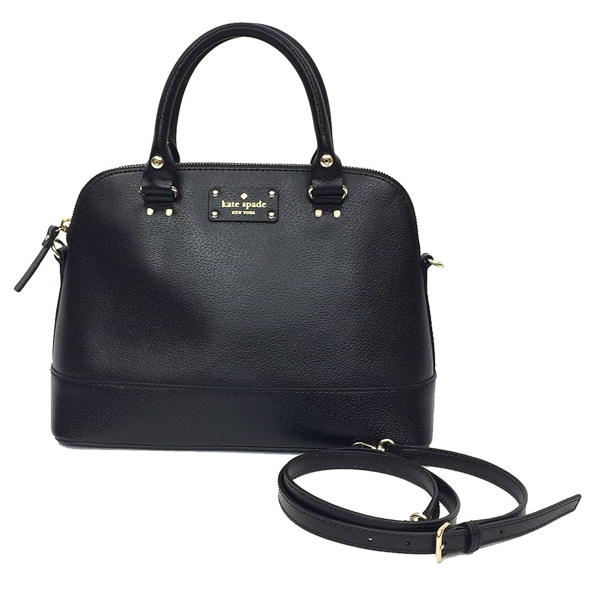 美品　ケイトスペード　リーガン　バケットバッグ　2way　斜め掛け　ブラック KATE SPADE ケイトスペード ショルダーバッグ 2way レディース